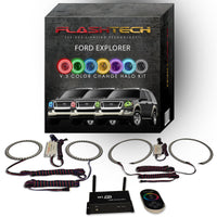 Ford Explorer V.3 Fusion Color Change LED Halo Headlight Kit 2006-2010