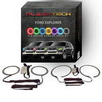Ford Explorer V.3 Fusion Color Change LED Halo Headlight Kit 2006-2010