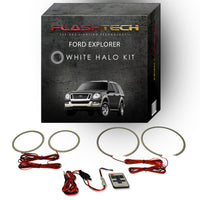 Ford Explorer White LED Halo Headlight Kit 2006-2010