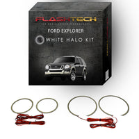 Ford Explorer White LED Halo Headlight Kit 2006-2010