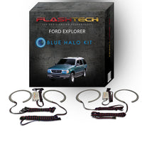 Ford Explorer V.3 Fusion Color Change LED Halo Headlight Kit 1995-2001