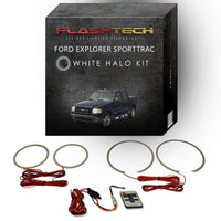 Ford Explorer Sport Trac White LED Halo Headlight Kit 2006-2010