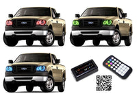 Ford F150 V.3 Fusion Color Change LED Halo Headlight Kit 2004-2008
