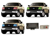 Ford F150 V.3 Fusion Color Change LED Halo Headlight Kit 2004-2008