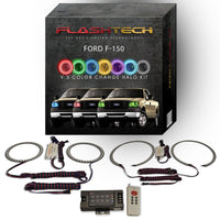 Ford F150 V.3 Fusion Color Change LED Halo Headlight Kit 2004-2008