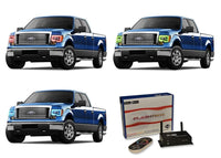 Ford F150 V.3 Fusion Color Change LED Halo Headlight Kit 2009-2015
