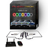 Ford F150 V.3 Fusion Color Change LED Halo Headlight Kit 2009-2015