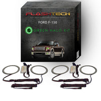 Ford F150 Projector V.3 Fusion Color Change Headlight & LED Halo Fog Light Kit 2013-2014