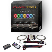 Ford F150 Projector V.3 Fusion Color Change LED Halo Headlight Kit 2013-2014