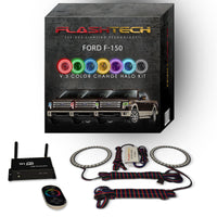 Ford F150 Projector V.3 Fusion Color Change LED Halo Headlight Kit 2013-2014