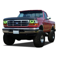 Ford F-150 ColorChase LED Halo Headlight Kit 1992-1996