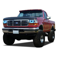 Ford F-150 ColorChase LED Halo Headlight Kit 1992-1996