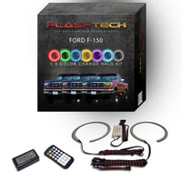 Ford F-150 V.3 Fusion Color Change LED Halo Headlight Kit 1992-1996