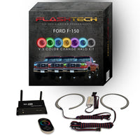 Ford F-150 V.3 Fusion Color Change LED Halo Headlight Kit 1992-1996