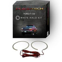 Ford F-150 White LED Halo Headlight Kit 1992-1996