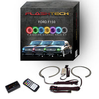 Ford F-150 V.3 Fusion Color Change LED Halo Headlight Kit 1997-2003