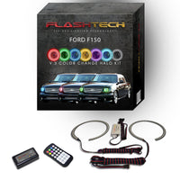 Ford F-150 V.3 Fusion Color Change LED Halo Headlight Kit 1997-2003