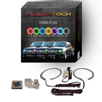 Ford F-150 V.3 Fusion Color Change LED Halo Headlight Kit 1997-2003