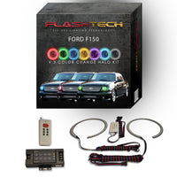 Ford F-150 V.3 Fusion Color Change LED Halo Headlight Kit 1997-2003
