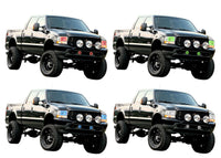 Ford F250 / Ford F350 V.3 Fusion Color Change Headlight & LED Halo Fog Light Kit 2001-2004