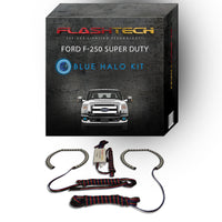 Ford 250 / Ford F350 V.3 Fusion Color Change LED Halo Fog Light Kit 2011-2015