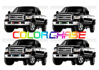 Ford F250 / Ford F350 ColorChase Halo Fog Light kit 2005-2007