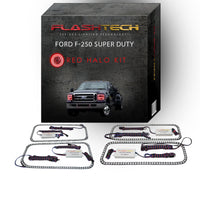 Ford 250 / Ford F350 V.3 Fusion Color Change LED Halo Headlight Kit 2005-2007