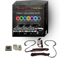 Ford F250 / Ford F350 V.3 Fusion Color Change Halo Fog Light kit 2005-2007