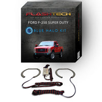 Ford 250 / Ford F350 V.3 Fusion Color Change LED Halo Fog Light Kit 2008-2010