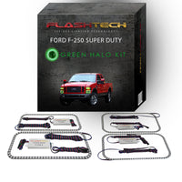 Ford 250 / Ford F350 V.3 Fusion Color Change LED Halo Headlight Kit 2008-2010