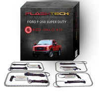 Ford 250 / Ford F350 V.3 Fusion Color Change LED Halo Headlight Kit 2008-2010