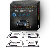 Ford 250 / Ford F350 V.3 Fusion Color Change LED Halo Headlight Kit 2011-2015