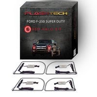 Ford 250 / Ford F350 V.3 Fusion Color Change LED Halo Headlight Kit 2011-2015