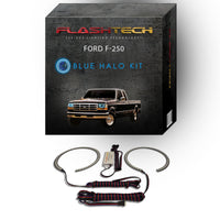 Ford 250 / Ford F350 V.3 Fusion Color Change LED Halo Headlight Kit 1992-1997