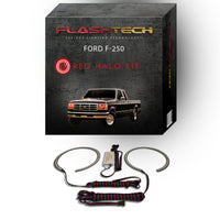 Ford 250 / Ford F350 V.3 Fusion Color Change LED Halo Headlight Kit 1992-1997