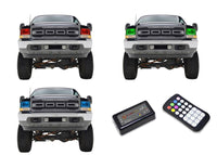 Ford 250 / Ford F350 V.3 Fusion Color Change LED Halo Headlight Kit 1999-2004