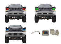 Ford 250 / Ford F350 V.3 Fusion Color Change LED Halo Headlight Kit 1999-2004