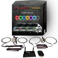 Ford Focus V.3 Fusion Color Change LED Halo Headlight Kit 2005-2007