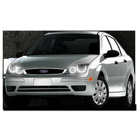 Ford Focus White LED Halo Headlight Kit 2005-2007