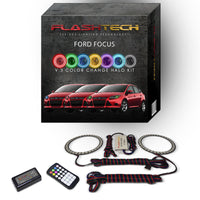 Ford Focus V.3 Fusion Color Change LED Halo Headlight Kit 2012-2015