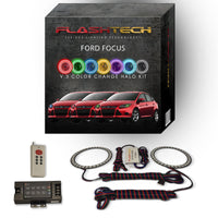 Ford Focus V.3 Fusion Color Change LED Halo Headlight Kit 2012-2015