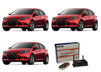 Ford Focus V.3 Fusion Color Change LED Halo Headlight Kit 2012-2015