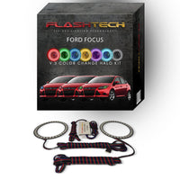 Ford Focus V.3 Fusion Color Change LED Halo Headlight Kit 2012-2015