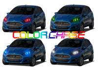 Ford Fiesta ColorChase LED Halo Headlight Kit 2011-2013