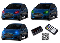 Ford Fiesta V.3 Fusion Color Change LED Halo Headlight Kit 2011-2013