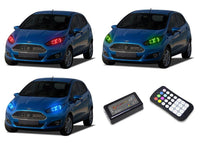 Ford Fiesta V.3 Fusion Color Change LED Halo Headlight Kit 2011-2013