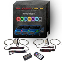 Ford Fiesta V.3 Fusion Color Change LED Halo Headlight Kit 2011-2013