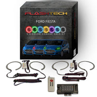 Ford Fiesta V.3 Fusion Color Change LED Halo Headlight Kit 2011-2013