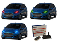 Ford Fiesta V.3 Fusion Color Change LED Halo Headlight Kit 2011-2013
