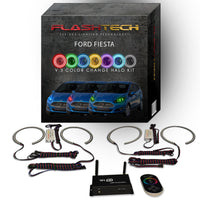 Ford Fiesta V.3 Fusion Color Change LED Halo Headlight Kit 2011-2013